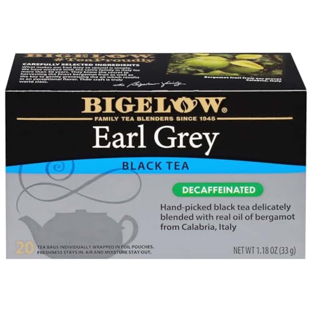 Bigelow Decaffeinated Earl Grey Black Tea