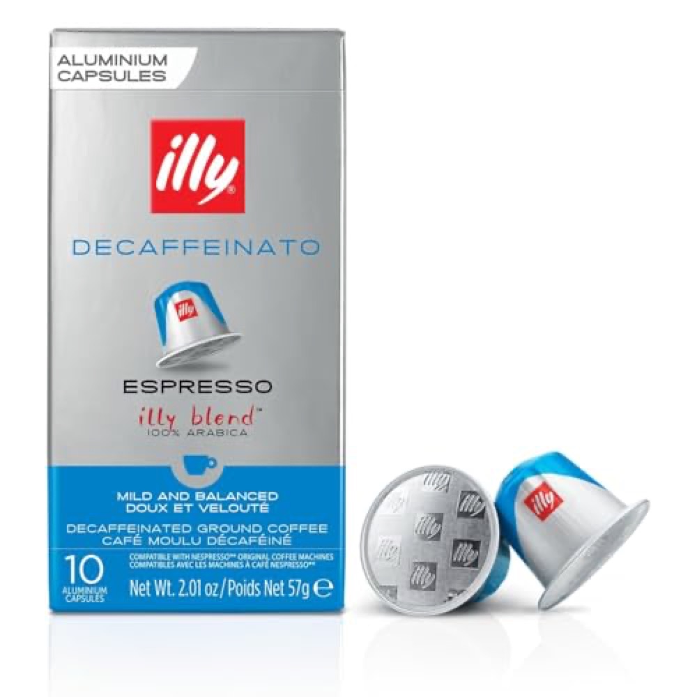Illy Espresso Compatible Capsules - Single-Serve Coffee Capsules & Pods - Classico Decaf Roast 10 Count